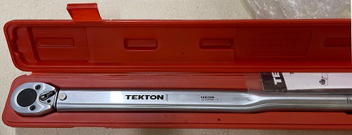 Tekton Torque Wrench in case