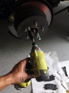 Brake pad & rotor replacement